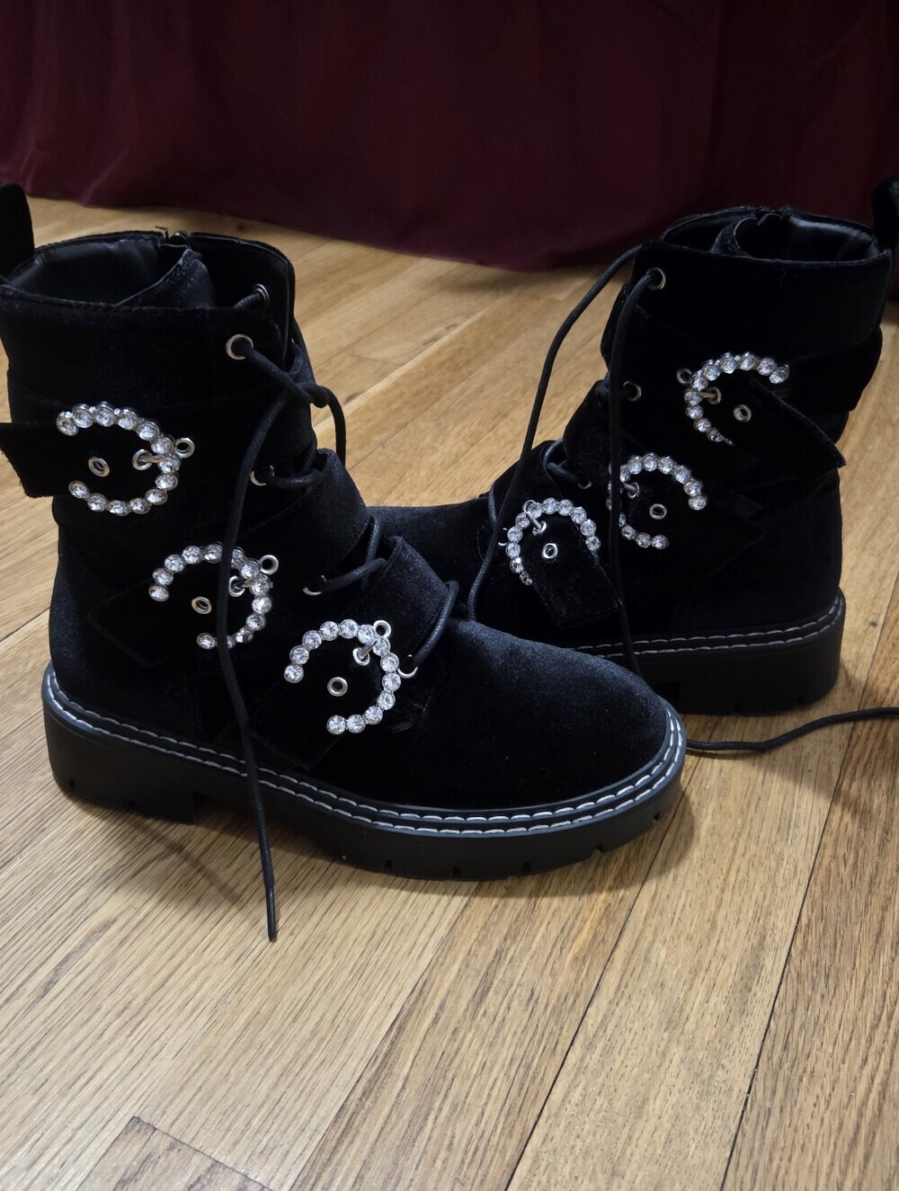 River Island Lace Up Boots